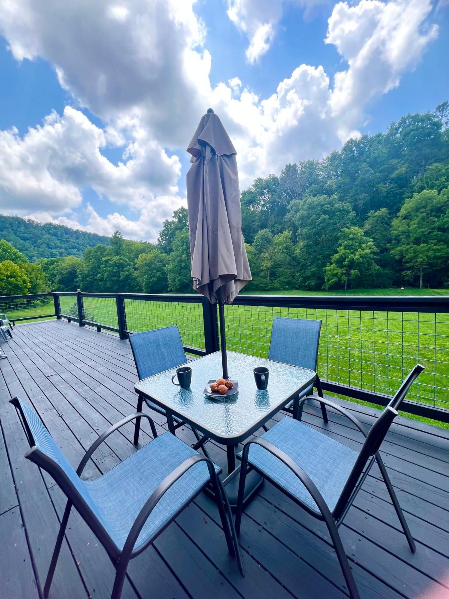 Firefly Fields 2-Acres With Guest House, Game Room, Mountain & River Views Sevierville Exterior foto
